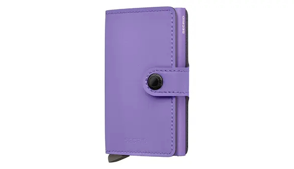 Secrid Портфейл Secrid Miniwallet Yard в лилав цвят