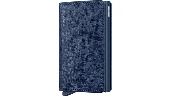 Secrid Портфейл Secrid Slimwallet Crisple в тъмносиньо