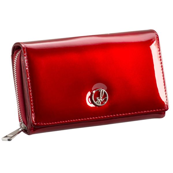 Semiline Портофейл Semiline Semiline_RFID_Leather_Wallet_P8229-2_Red
