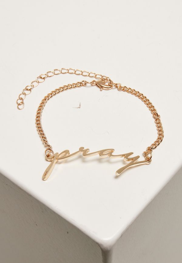 MT Accessoires Pray bracelet - gold colors