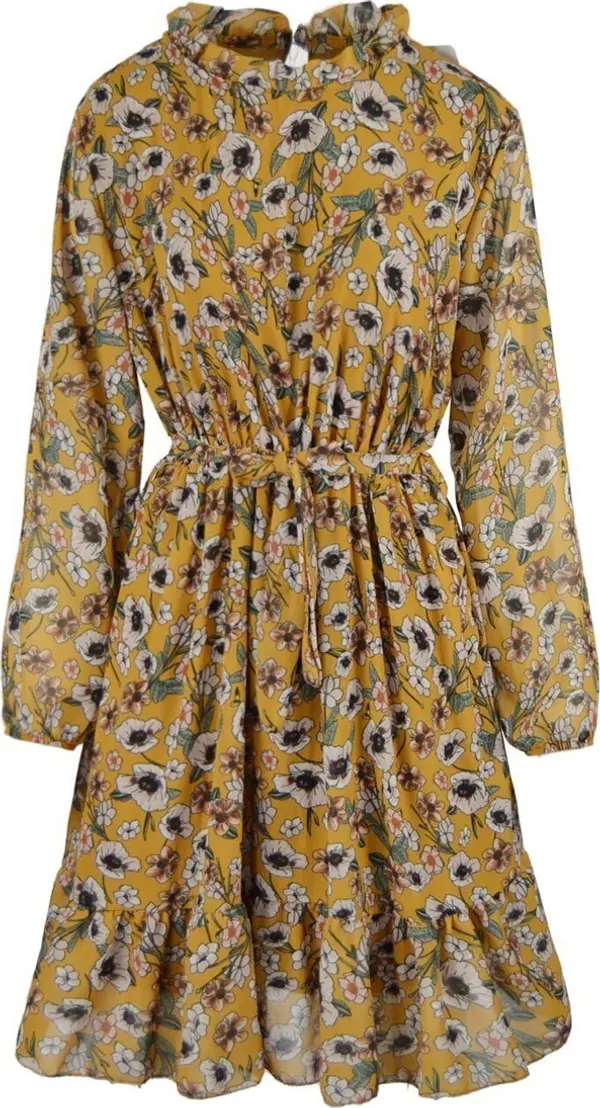 Pri Pri Beautiful stylish dress with a meadow peplum