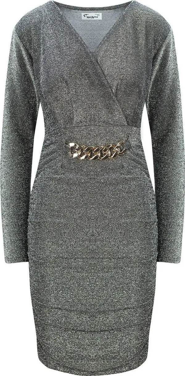 Pri Pri Pencil dress with a glittery sheen