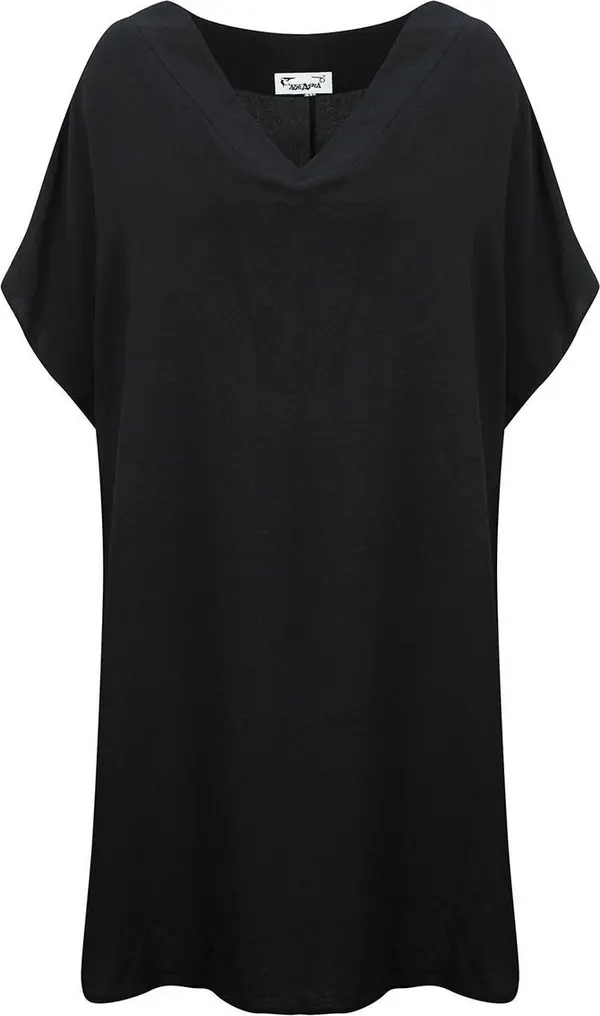 Pri Pri Smooth, loose and comfortable basic mini tunic dress