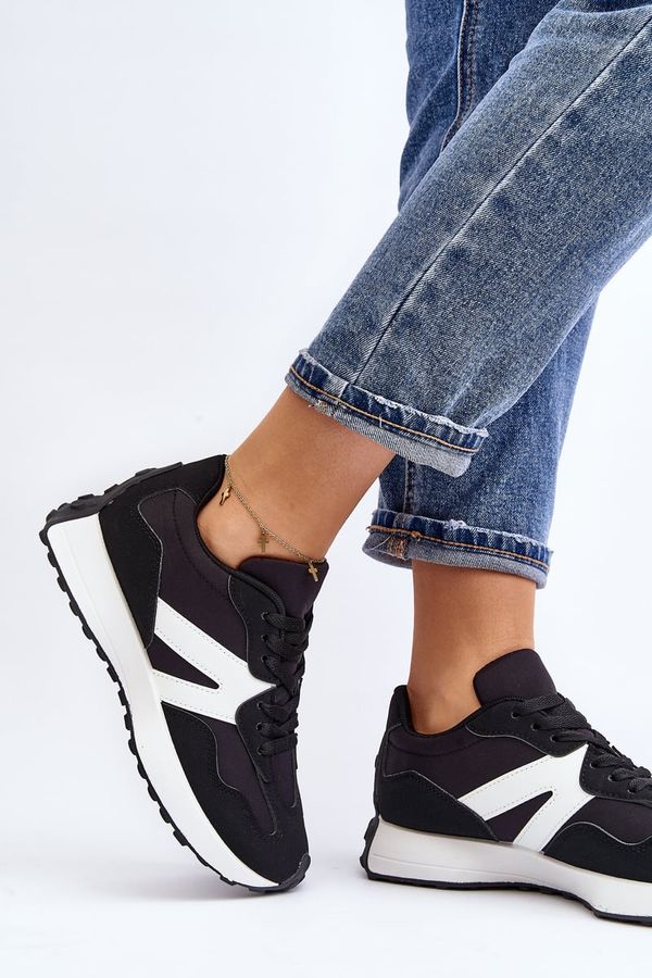 PS1 PS1 Дамски черни спортни обувки Chloette