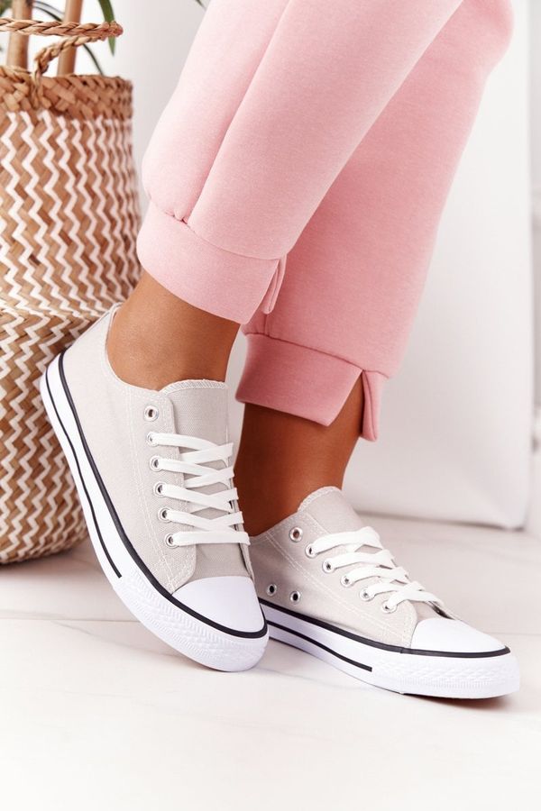 PS1 PS1 Дамски класически маратонки Сива Омерта