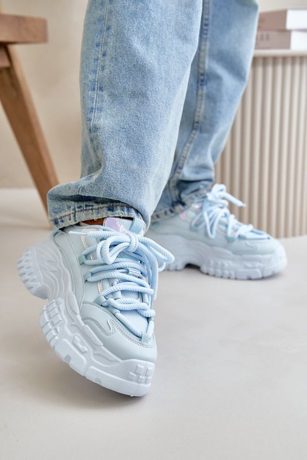 PS1 PS1 Дамски маратонки с масивна подметка Blue Nevela