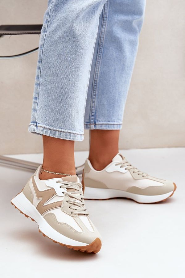 PS1 PS1 Дамски Спортни Кецове Бежови Britma