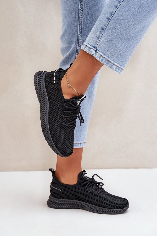 PS1 PS1 Плетени Слип-Они Спортни Обувки Женски Черни Harice