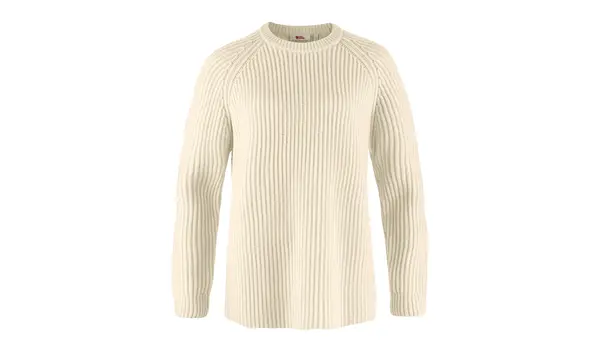 Fjallraven Пуловер Fjällräven Övik Rib W Offwhite