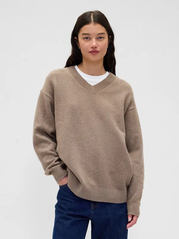 GAP Пуловер GAP Oversize CashSoft