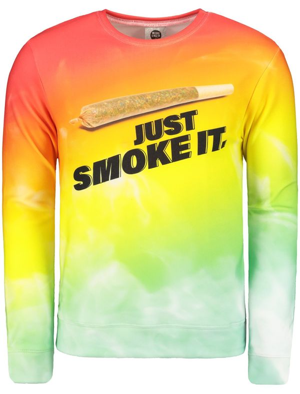 Mr. GUGU & Miss GO Пуловер Mr. GUGU & Miss GO JUST SMOKE IT