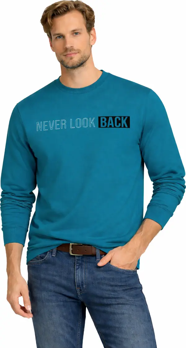 JUMPER Пуловер Мъжки суитшърт тюркоаз