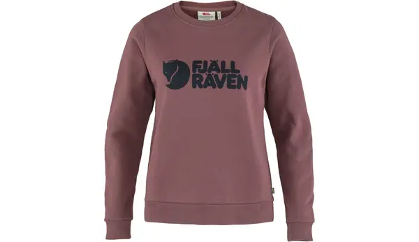 Fjallraven Пуловер с лого Fjällräven W Mesa лилав