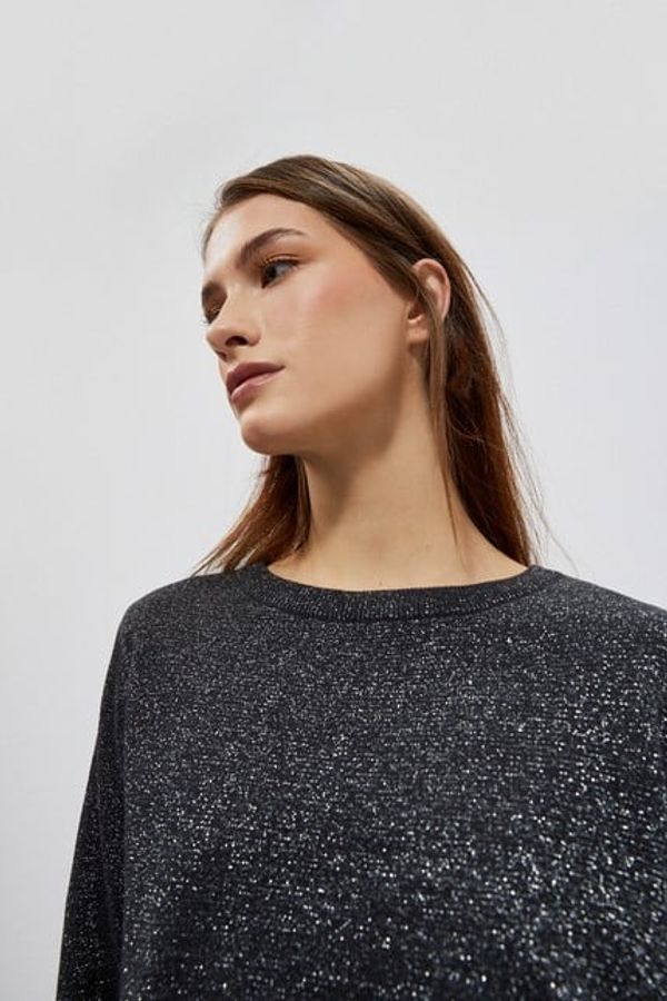 Moodo Пуловер с метална нишка