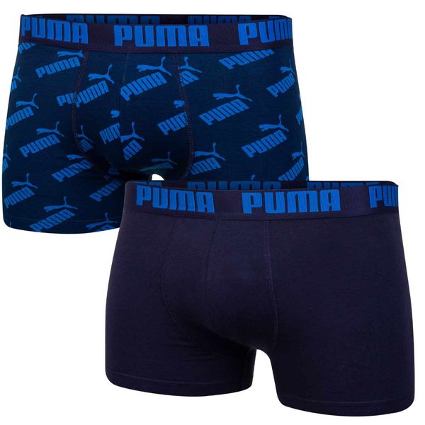 Puma Puma Man's 2Pack Underpants 93505402 Navy Blue/Blue