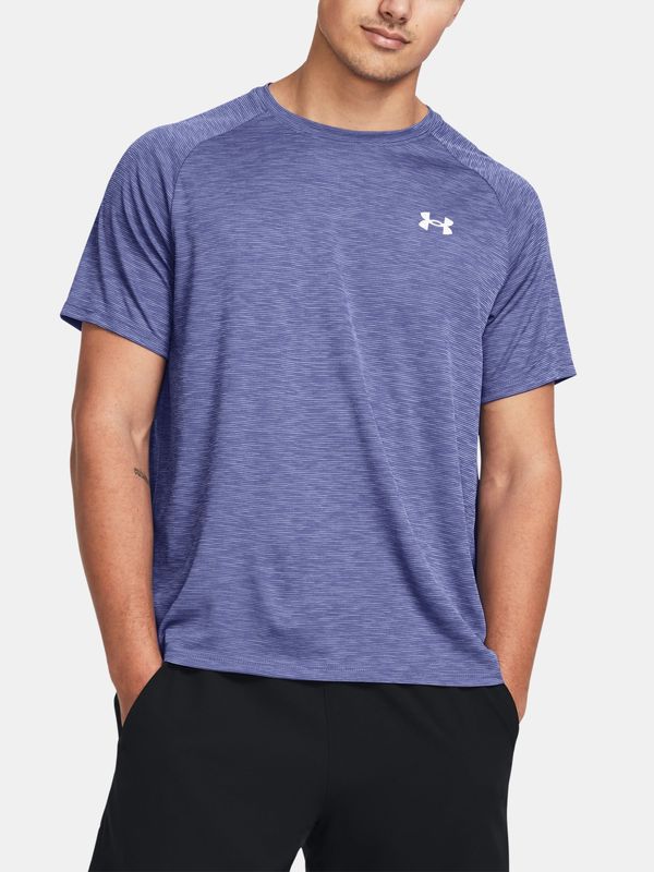 Under Armour Purple men's T-shirt Under Armour UA Tech Textured SS