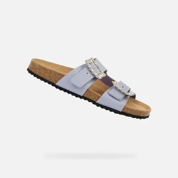 GEOX Purple Women's Slippers Geox Brionia R - Women's