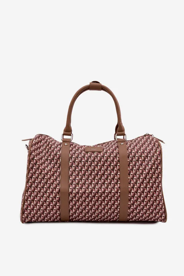 FLORA & CO Пътна чанта Flora&amp;Co кафява