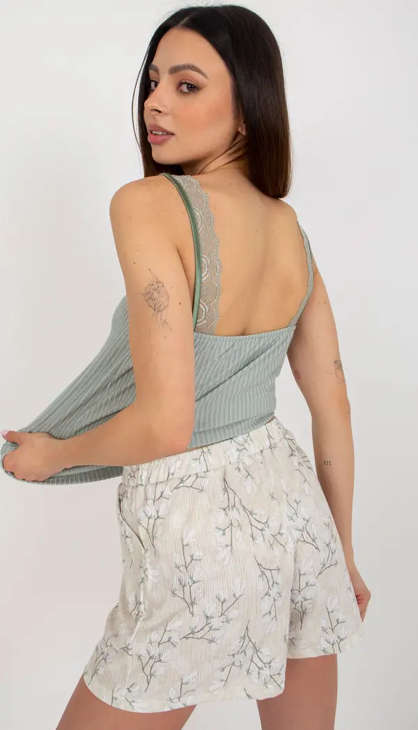 BERRAK Pyjamas-BR-PI-9168-khaki