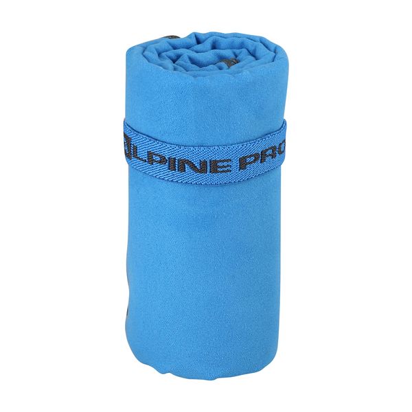 ALPINE PRO Quick drying towel 50x100cm ALPINE PRO TOWELE electric blue lemonade