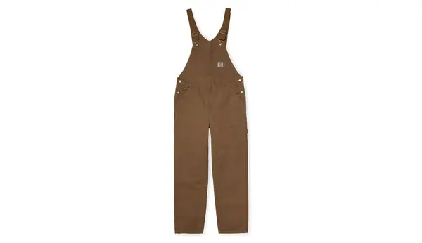 Carhartt Wip Работни панталони Carhartt WIP Bib Overall Hamilton Brown