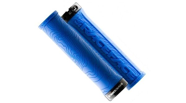 Race Face Race Face Half Nelson Single Lock-On blue handlebar grips
