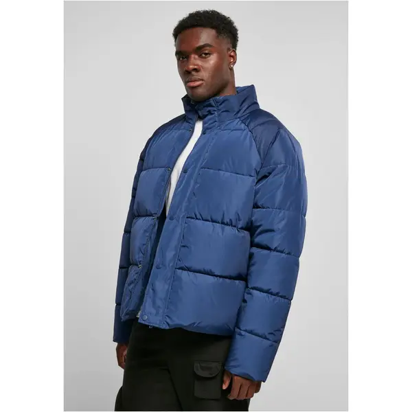 Urban Classics Raglan Puffer Jacket dark blue