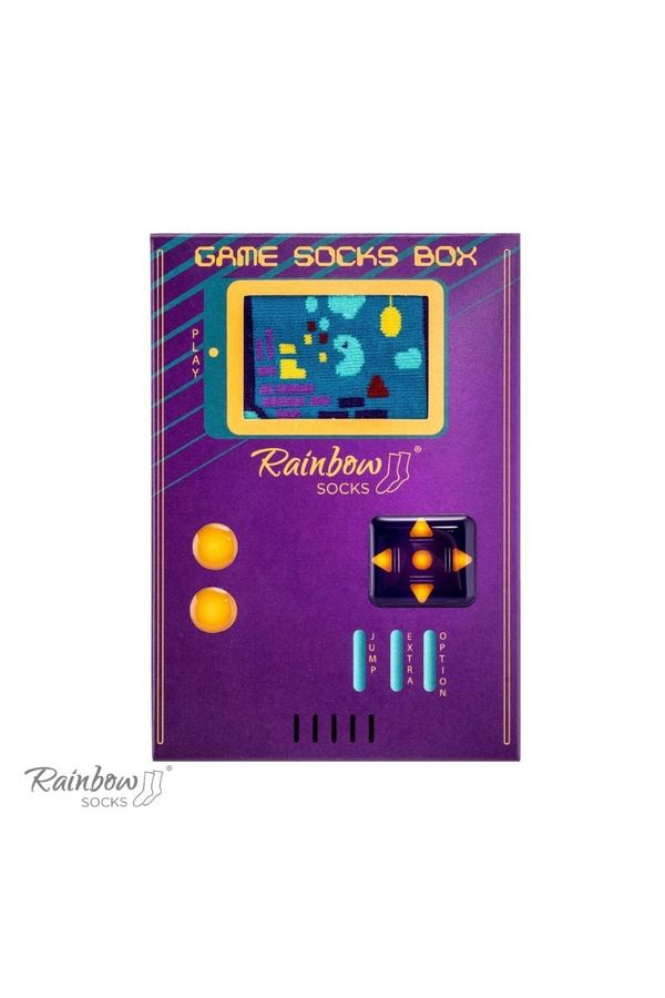 Kesi Rainbow socks for console game fans 2 pairs