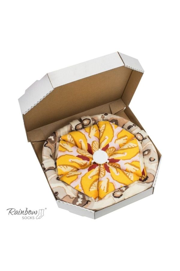 Kesi Rainbow Socks Pizza 4 pairs Hawaiian
