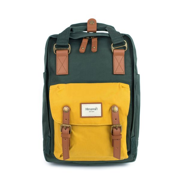 Himawari Раница. Himawari Himawari_Backpack_Tr21288_Bottle_Green/Mustard