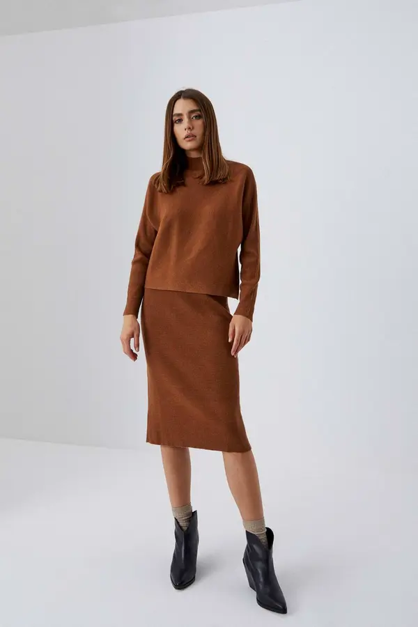 Marisse Ребрена миди пола Marisse