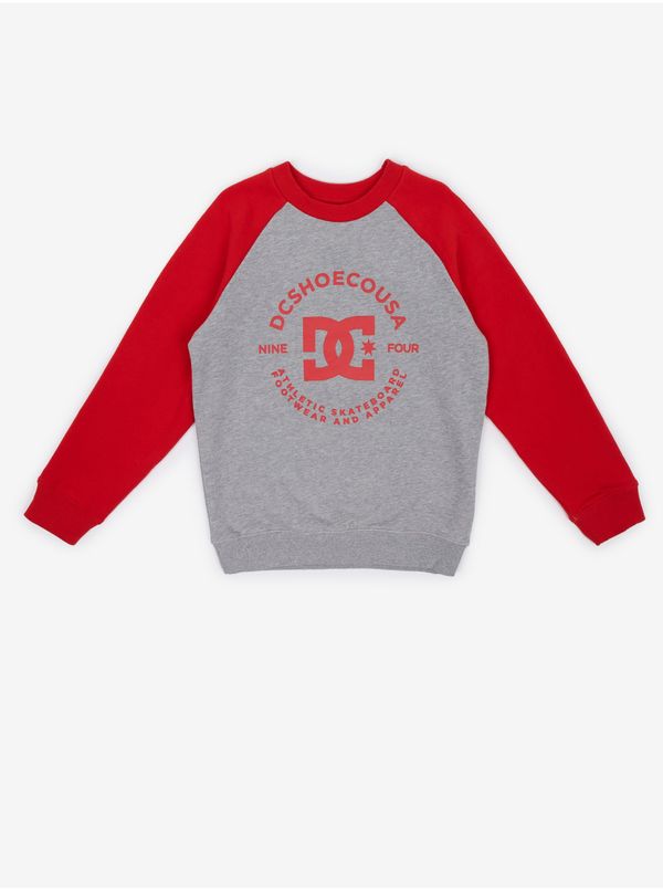 DC Red and Grey Boys Hoodie DC Star Pilot - Boys