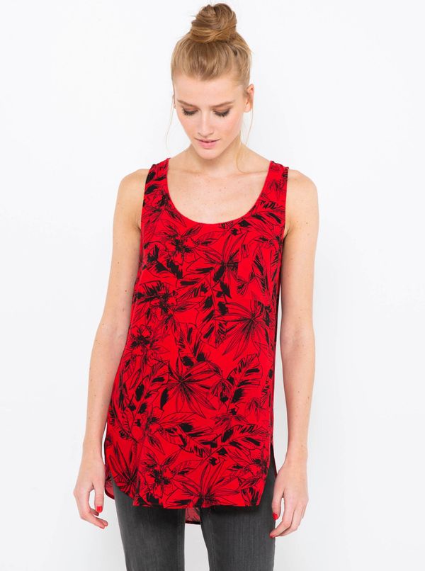 CAMAIEU Red floral top CAMAIEU - Women