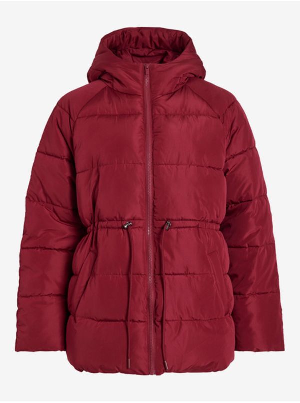 Vila Red Ladies Quilted Jacket VILA Eana - Ladies
