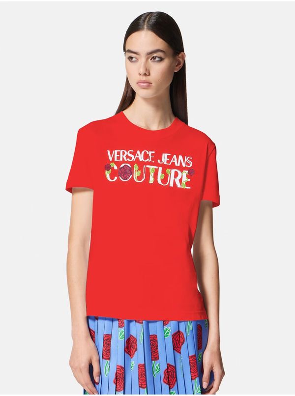Versace Jeans Couture Red Versace Jeans Couture Women's T-Shirt - Women