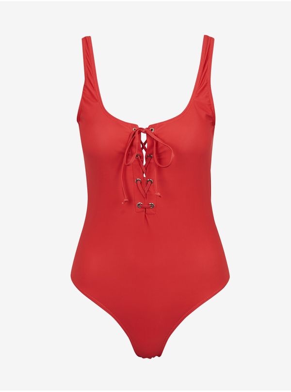 Noisy May Red Women's One-Piece Swimwear Noisy May Wave - Women