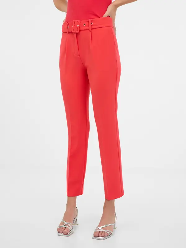 Orsay Red Women's Trousers ORSAY - Women's
