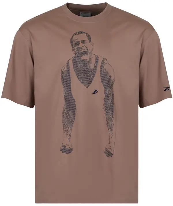 Reebok REEBOK - Унисекс тениска CL Block Party