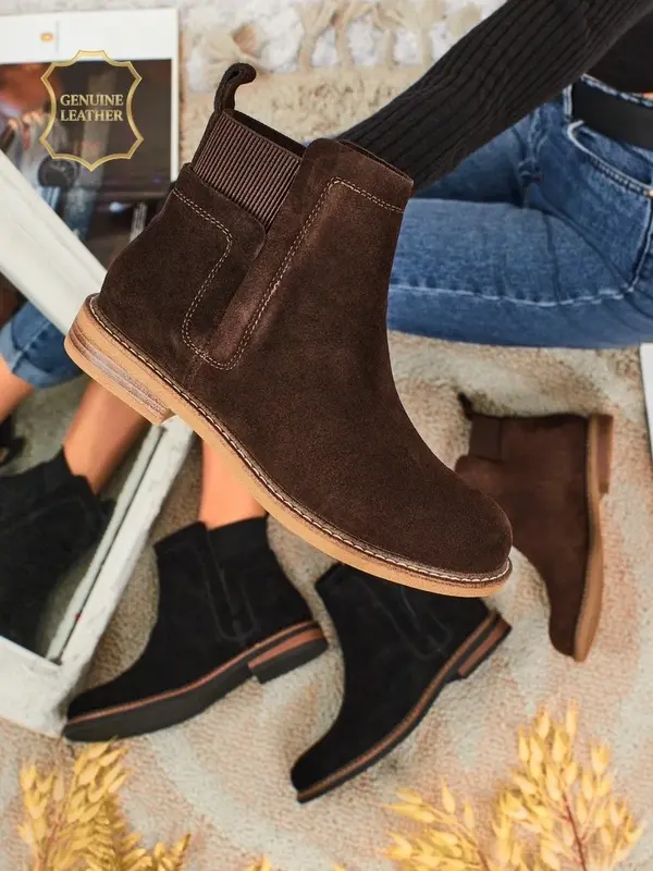 Resti Resti Altesse Ankle Boots in Dark Brown Suede