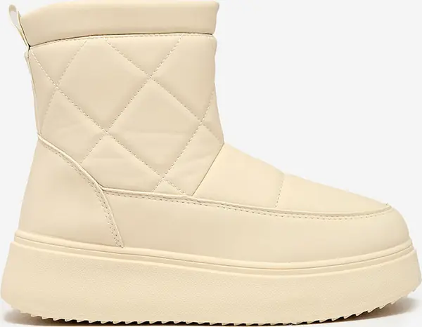 Resti Resti Beige women's boots a'la snow boots Kacecica