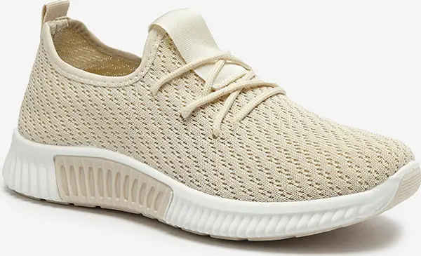 Resti Resti Beige women's fabric sports shoes Vobbu- Footwear