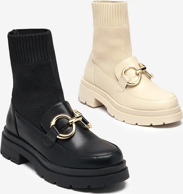 Resti Resti Beige women's high-top Qenarisa shoes - Footwear