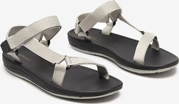 Resti Resti Gray Tatags Women's Sports Sandals - Footwear