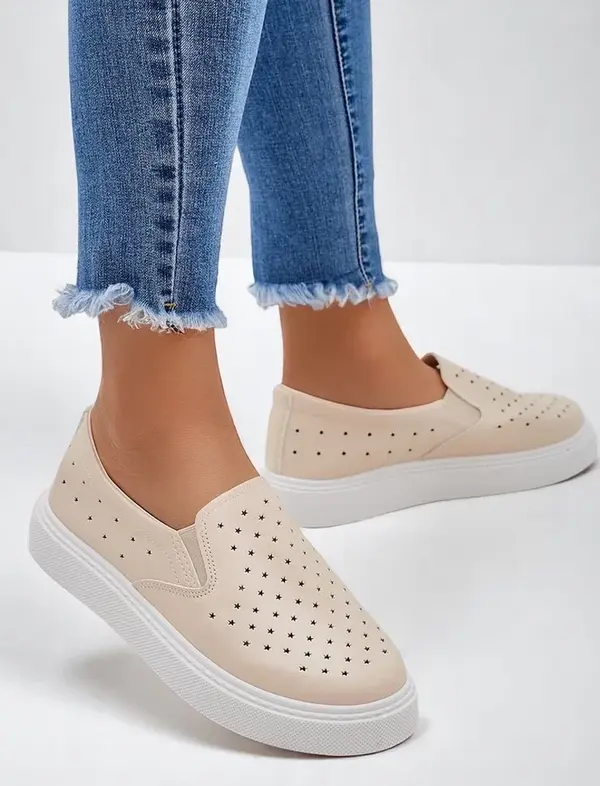 Resti Resti Ladies' perforated sports lace-up shoes Vaned