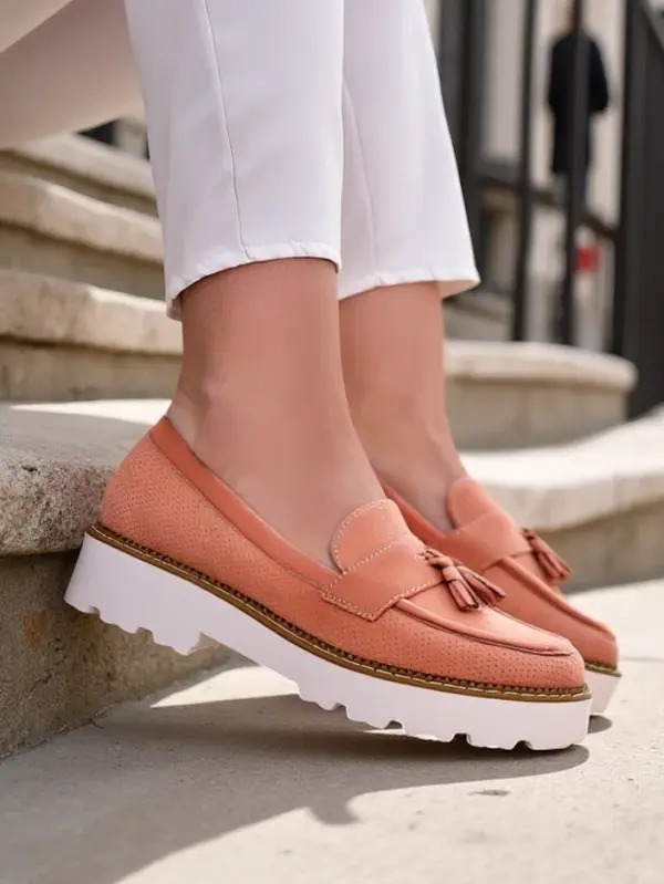 Resti Resti Openwork women's moccasins Esiobb