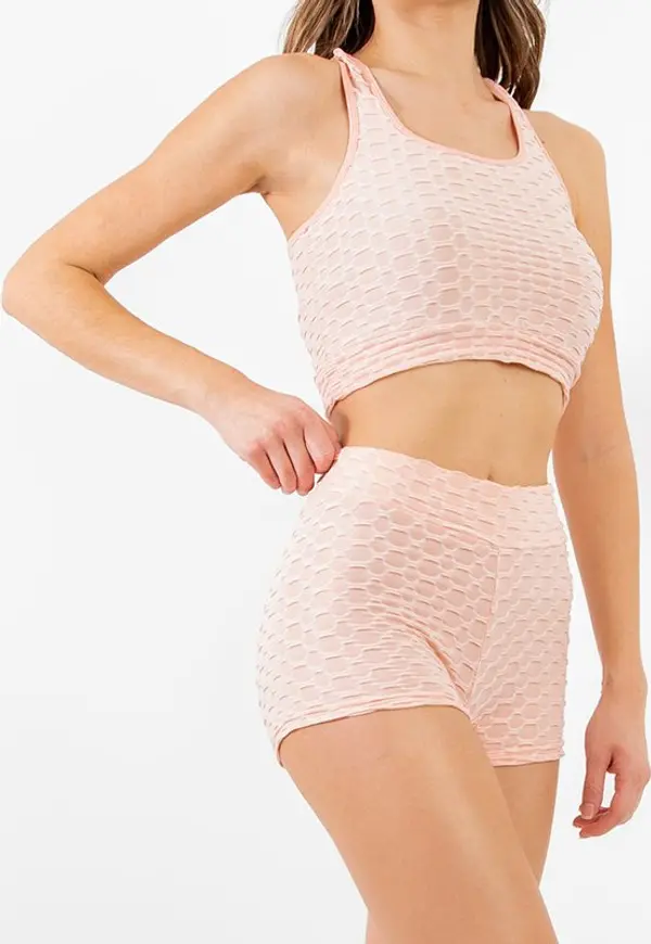 Resti Resti Pink Women's 2-piece Sports Set - Clothing