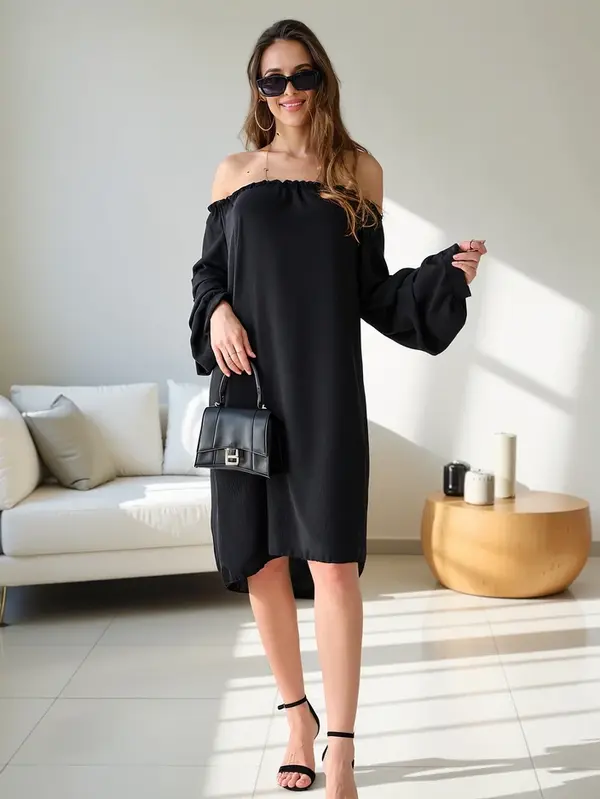 Resti Resti Smooth women's dress a la Spanish with frills