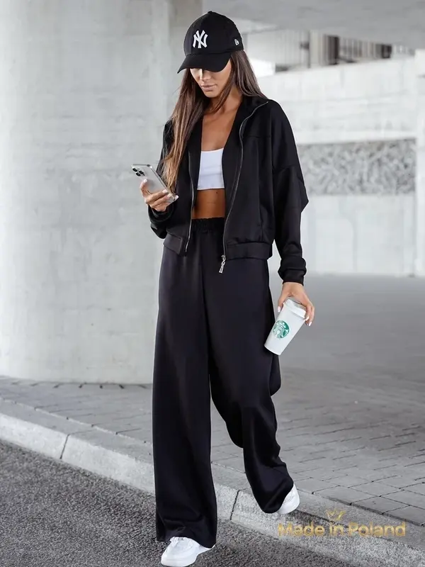 Resti Resti Viscose Women's Tracksuit Set Long Waves