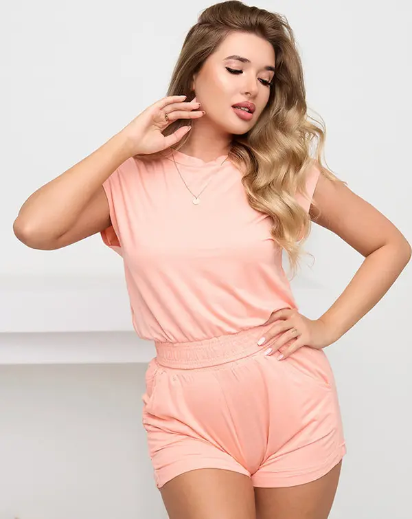 Resti Resti Women's coral sports tracksuit set - Clothing