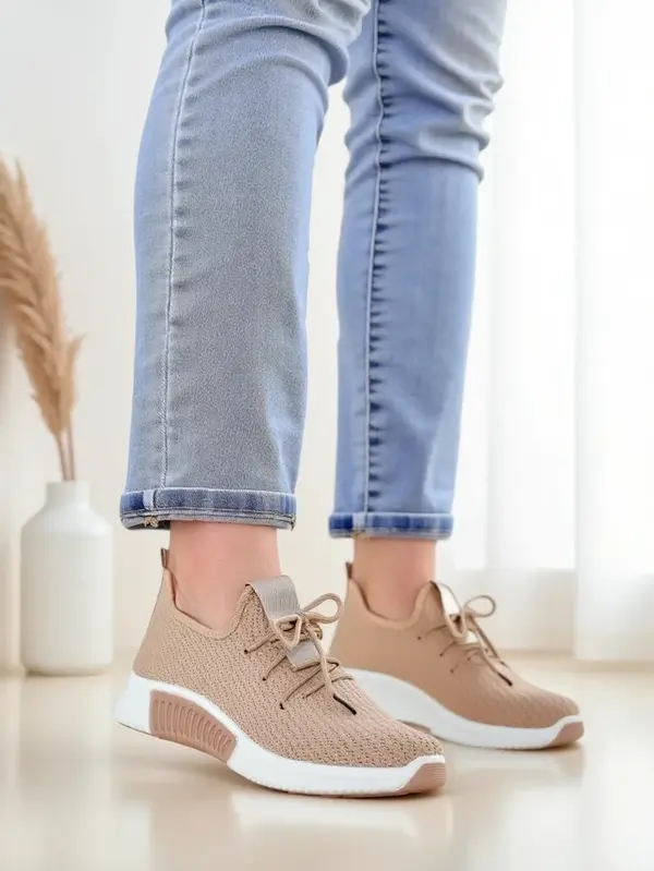 Resti Resti Women's Fabric Sports Shoes Vobbu